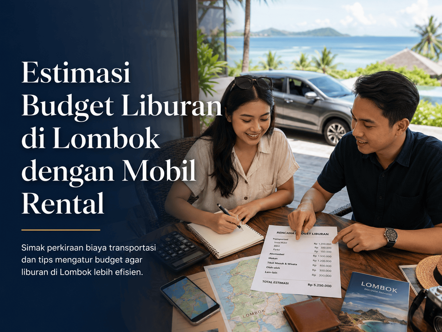 Estimasi Budget Liburan di Lombok dengan Mobil Rental