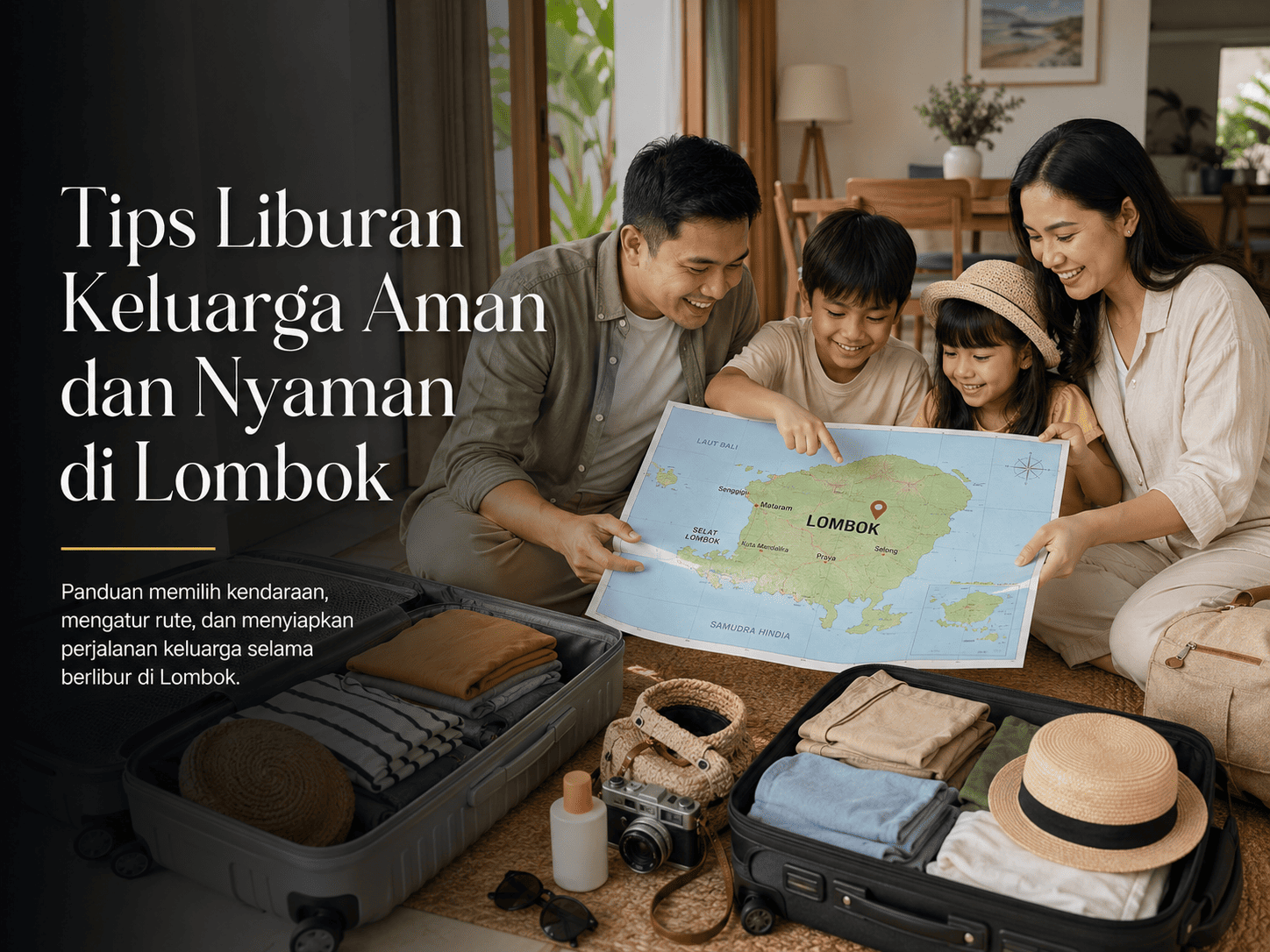 Tips Liburan Keluarga Aman dan Nyaman di Lombok