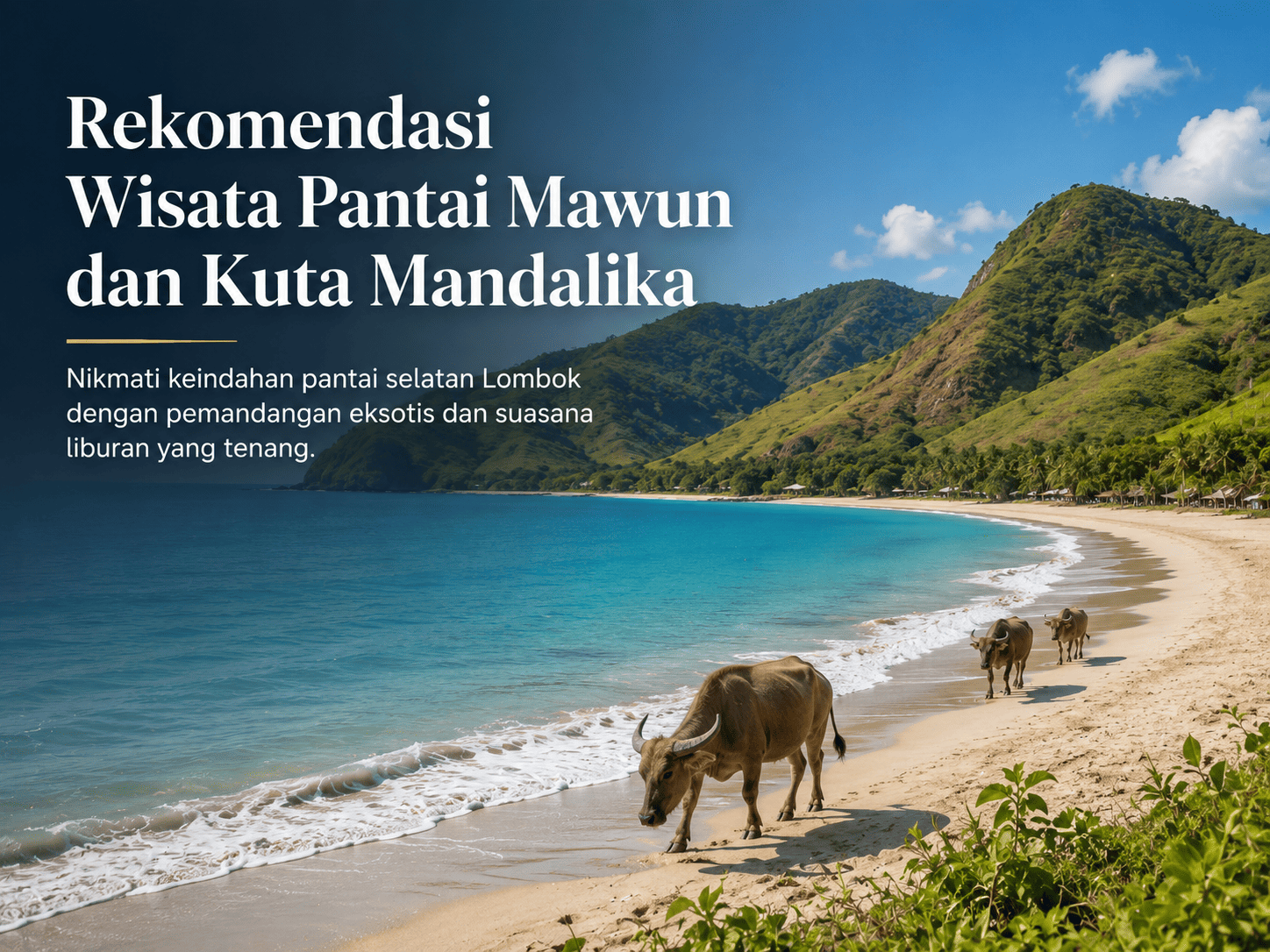 Rekomendasi Wisata Pantai Mawun dan Kuta Mandalika