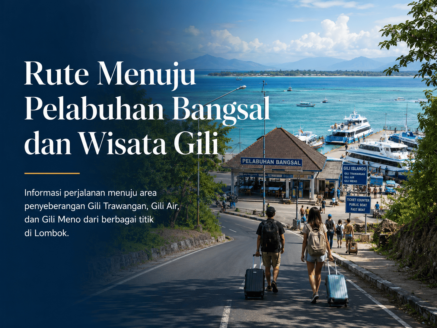 Rute Menuju Pelabuhan Bangsal dan Wisata Gili